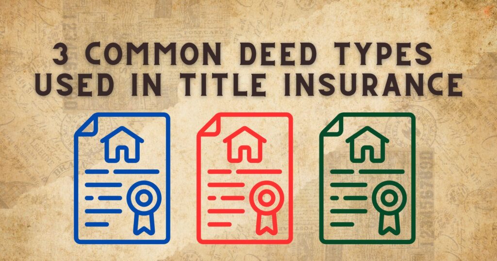 common deed types in title